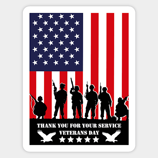 VETERANS DAY Sticker by Aleksander37